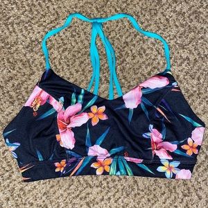 Floral Sports Bra